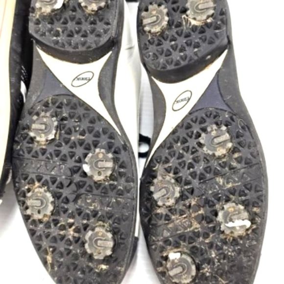 SPRT1 - Etonic Men's GOLF SHOES Size 9M Vintage Golf Shoes Golf Balls Golf Club - Picture 2 of 2